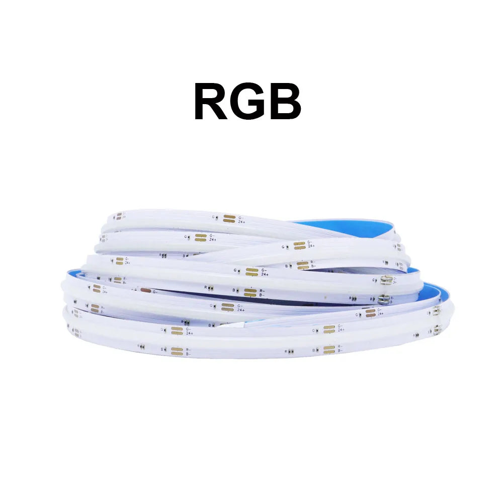 ruban led rgbw cct adhésif 840led/m 2700k 6500k moderne blanc bleu rouge vert