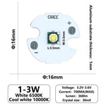 diodes led blanc 6500k 10w haute puissance 20mm moderne lampes poche 700ma 1500ma 2500ma