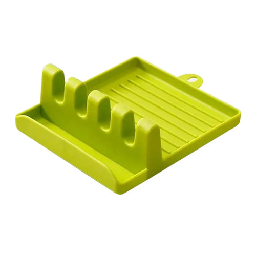 porte couverts réutilissables vert gris clips modernes cuillère soupe spatules pince cuisine rangement