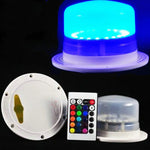 lampe led rechargeable telecommandee 16 couleurs blanc bleu moderne salon noel