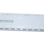 ruban led blanc 72 diodes 674 mm clips modernes téléviseur