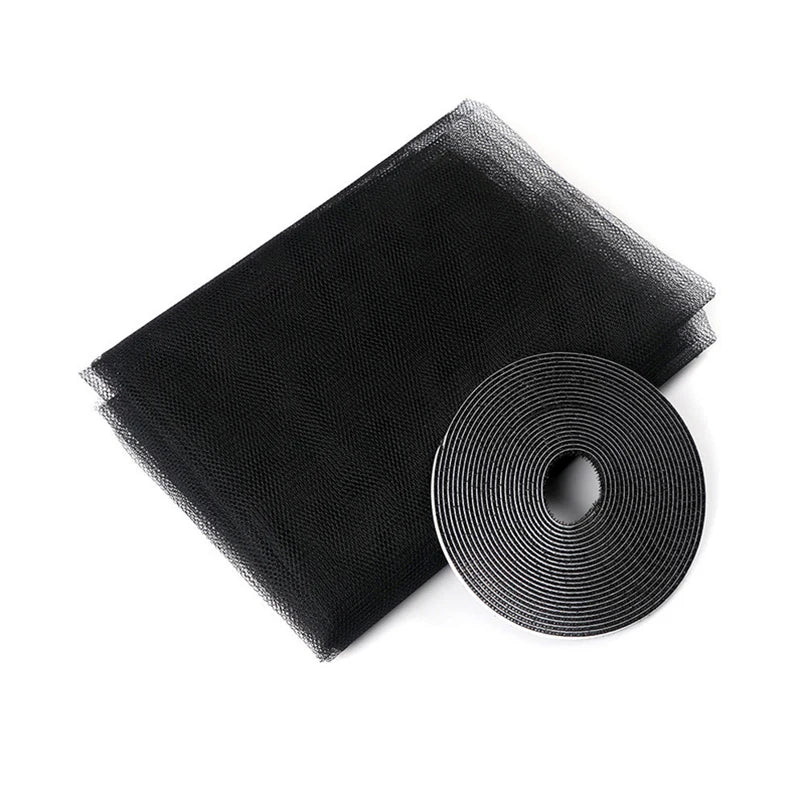 filet anti insectes blanc maille fine adhésif auto agricant pratique protection fenetre