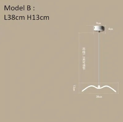 suspension lumineuse moderne oiseaux blancs clips facile led chambre salon