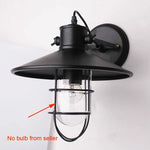 lampe murale industrielle noir mat éclairage quotidien entrée salle bain 249 2000 lumens LED