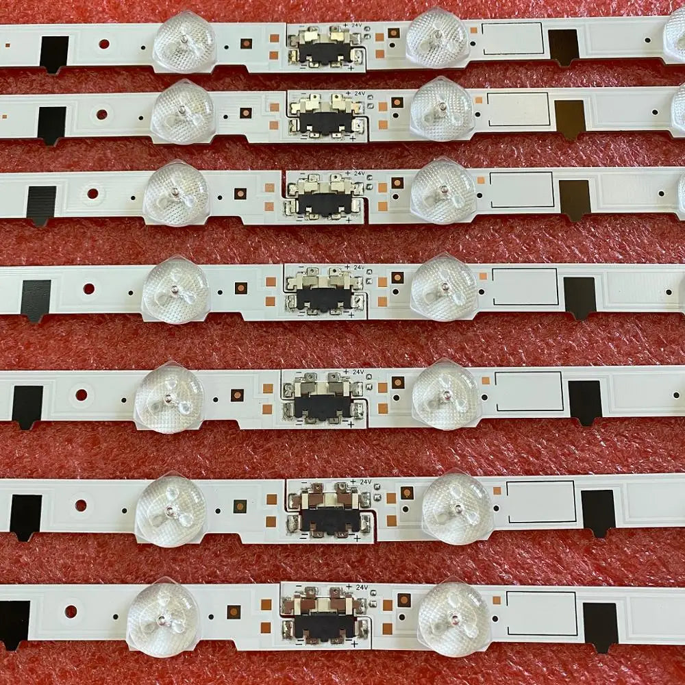 bandes led blanc modernes technologiques connecteurs diodes led circuits imprimés