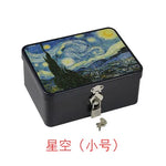 boîte bijoux métal fleurs bleu cadenas personnalisation vintage respectueuse environnement
