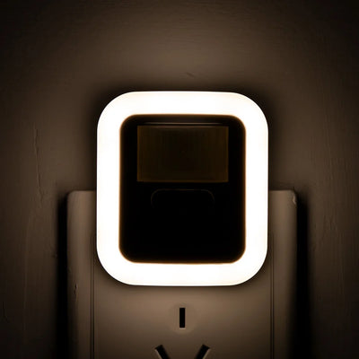 Applique murale LED avec capteur de mouvement PIR pour toilettes