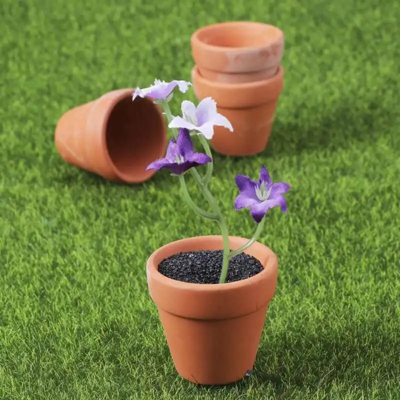 pots fleurs orange terracotta classiques non enduits drainage plante cactus succulente fleur verteoutil jardincteresse