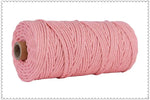 corde macramé coton vert clair mm décoration artisanale bricolage fait main