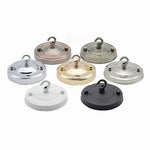 support suspension moderne anneau blanc noir cuivre doré argenté rond lisse