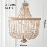 suspension lumineuse moderne bois blanc rose beige métallique chambre enfant