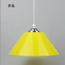 lampe suspendue moderne orange blanc rouge mat pvc plastique cuisine salle manger chambre coucher