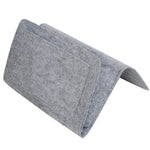sac rangement gris moderne poche tablette smartphone écouteurs fruits pliable respectueux environnement multifonctionnel salon