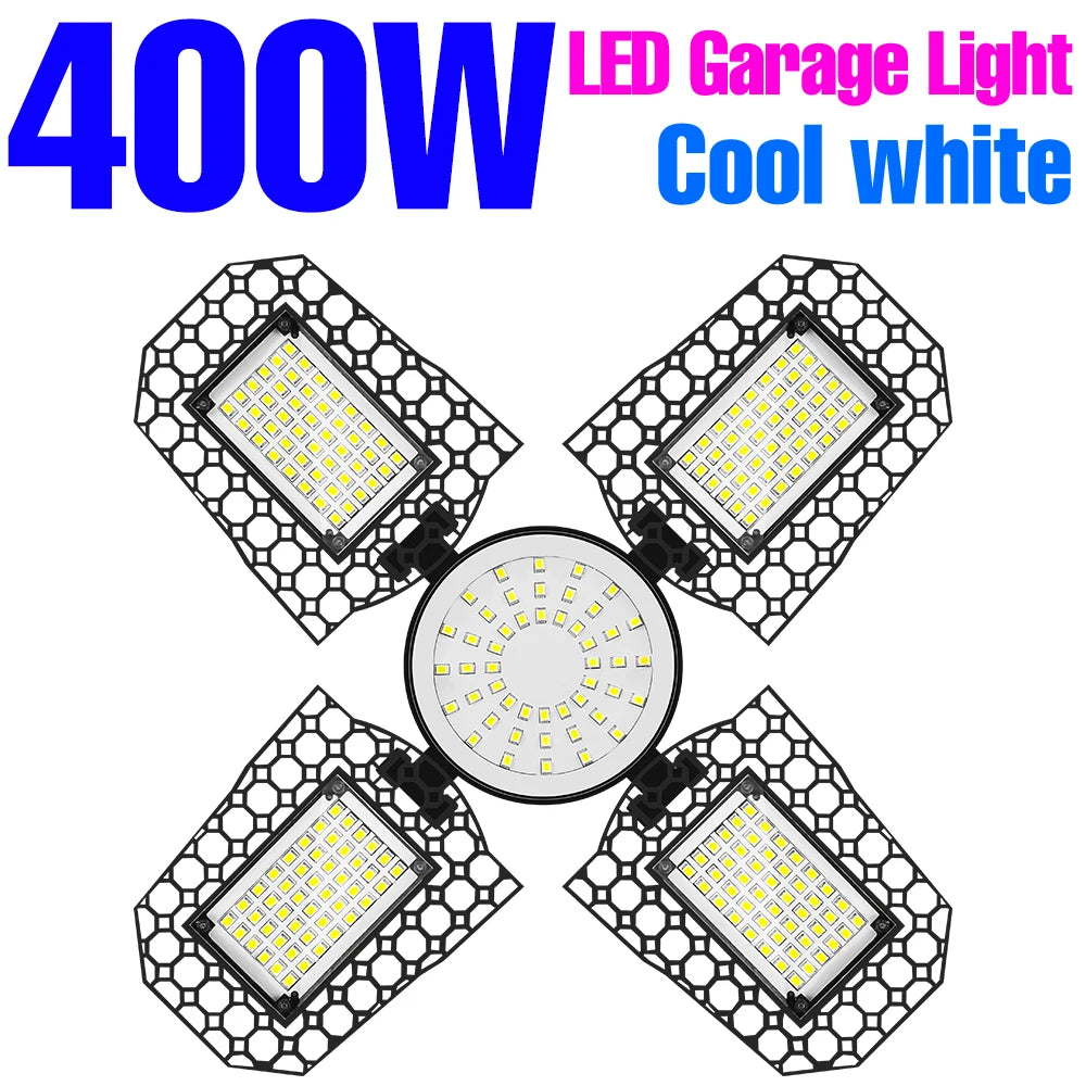 lampe garage led noir moderne diamond cooling e27 e26 200w 300w 400w 50000h