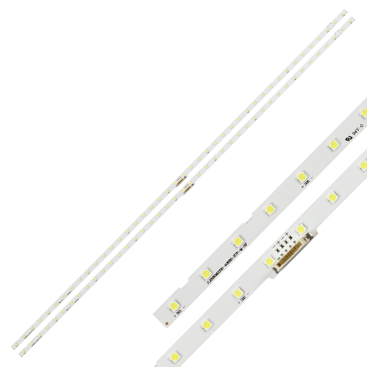 ruban led blanc moderne connecteur éclairage led points opacité informatique industrielle