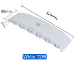 lampe murale led moderne blanc sensibilité mouvement étanche réglable intérieur extérieur