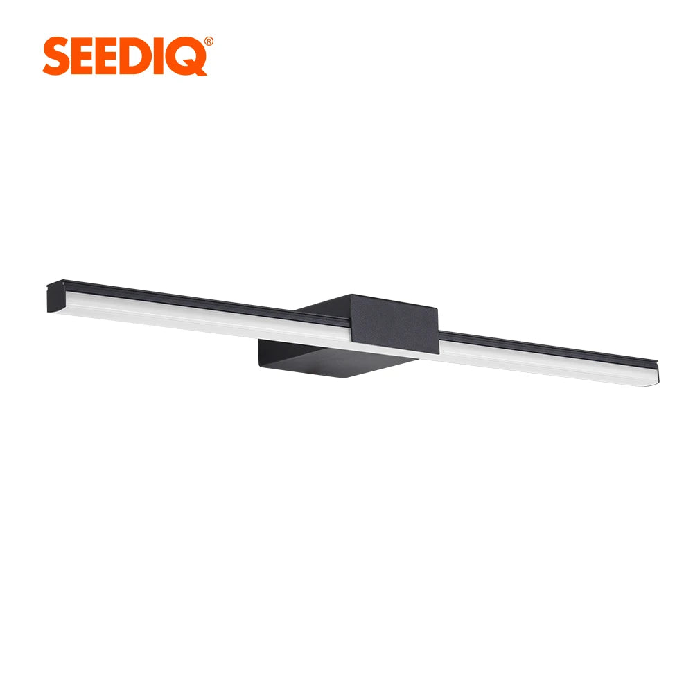 lampe murale led moderne blanc noir rectangle aluminium fixée mur chambre salon