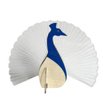 lampes decoratives animaux bois toucan baleine paon loup motifs lumineux moderne minimaliste