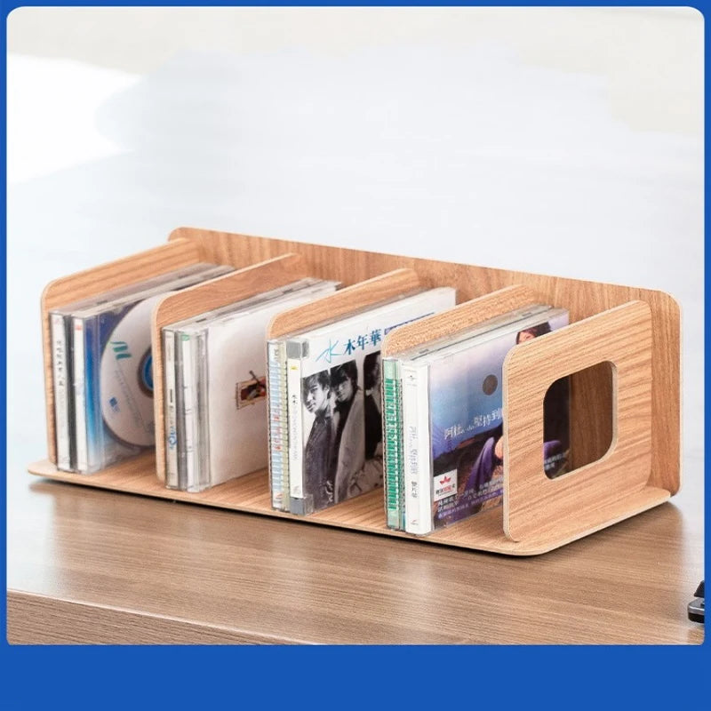 Boîte de rangement disques rouge