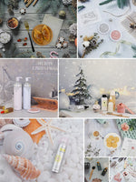 Panneau décoratif 3D pour photographie de Noël