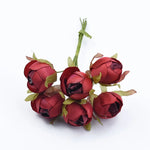 bouquet fleurs artificielles rouge rose blanche bleue violettes intérieur décoration romantique classique mariage anniversaire