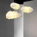 suspension luminaire led blanc nuage doux moderne salon chambre enfant salon décoratif