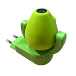 projecteur nuit led motif animaux lézard oiseau papillon vert bleu rose violet moderne