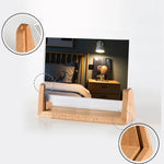 cadre moderne transparent bois clair rectangle 10x15cm 13x18cm 15x20cm 20x25cm A4 21x30cm walnut beech