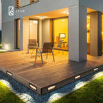 applique murale led contemporaine noire dorée texture mat