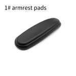 appuie bras chaise plastique noir moderne réglable pièces fixations