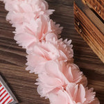 couronne fleurs artificielles motif floral rose clair noir blanc rouge violet mariage