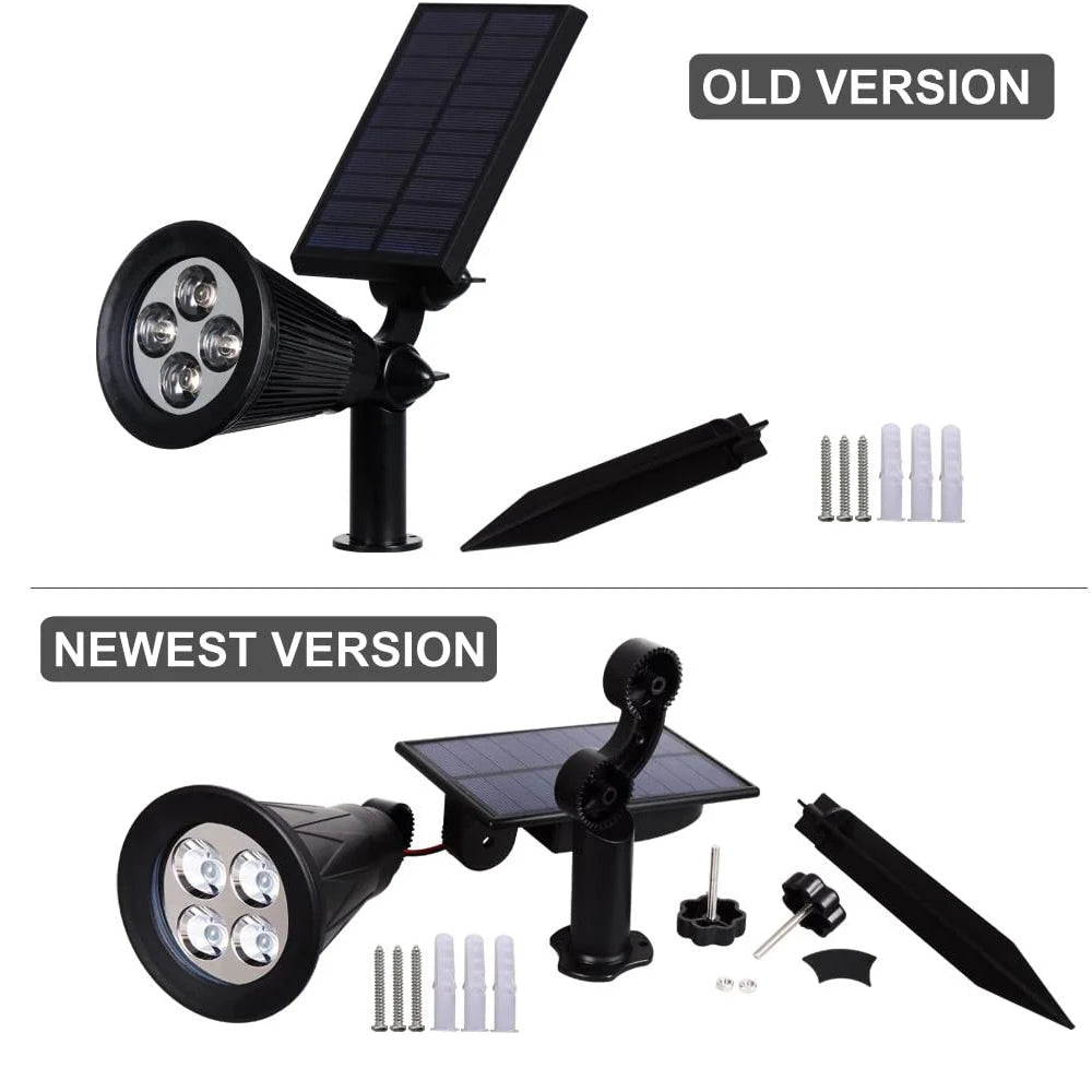projecteur solaire ip65 led éclairage extérieur moderne certifié rohs cem autoinstallationurgence
