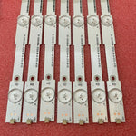 bande lumineuse led blanc gris noir moderne connecteurs imprimé numéros série