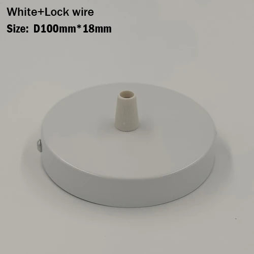 disque suspension moderne blanc noir pendaison lampe mur chinois porte