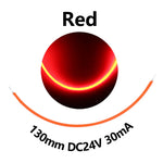 décoration led flexible 130mm jaune rouge vert bleu blanc moderne minimaliste