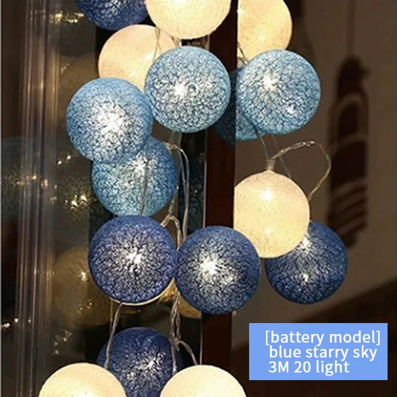 guirlande lumineuse filaments tissés couleurs multiples moderne adhésif anniversaire décoration extérieure festive mariage