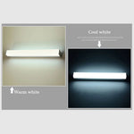 lampe led moderne mur blanc acrylique 55cm 40cm 25cm 22w 16w 12w