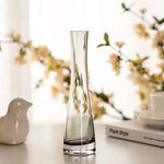 vases modernes violet gris bleu transparent décoration intérieure table contemporain