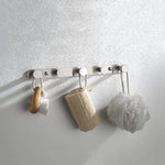 crochet mural acier inoxydable serviette salle bain moderne vis fixation