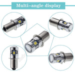 ampoule led p13.5s 12v 500lm argenté moderne lampe poche torche projecteur remplacem