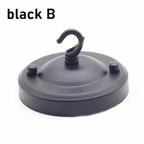 support suspension moderne anneau blanc noir cuivre doré argenté rond lisse