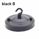 support suspension moderne anneau blanc noir cuivre doré argenté rond lisse