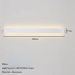 lampe murale moderne led marron clair noir blanc vis fixe minimalisteflux lumineux variable