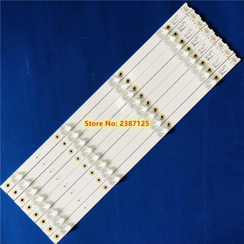barre lumineuse led blanc moderne éclairage intérieur 49cm abs 3w 220v