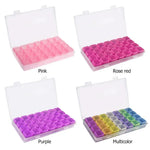 boîte rangement bijoux transparente clips moderne petite boîte précieuses organisation pratique rose violet