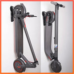 support mural scooter électrique pliant Xiaomi Ninebot charge 50kg motif gravé vis fixations modernes