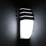 applique murale moderne noir lumière chaude autonome minimaliste éclairage ledintérieurextérieurhydrofuge