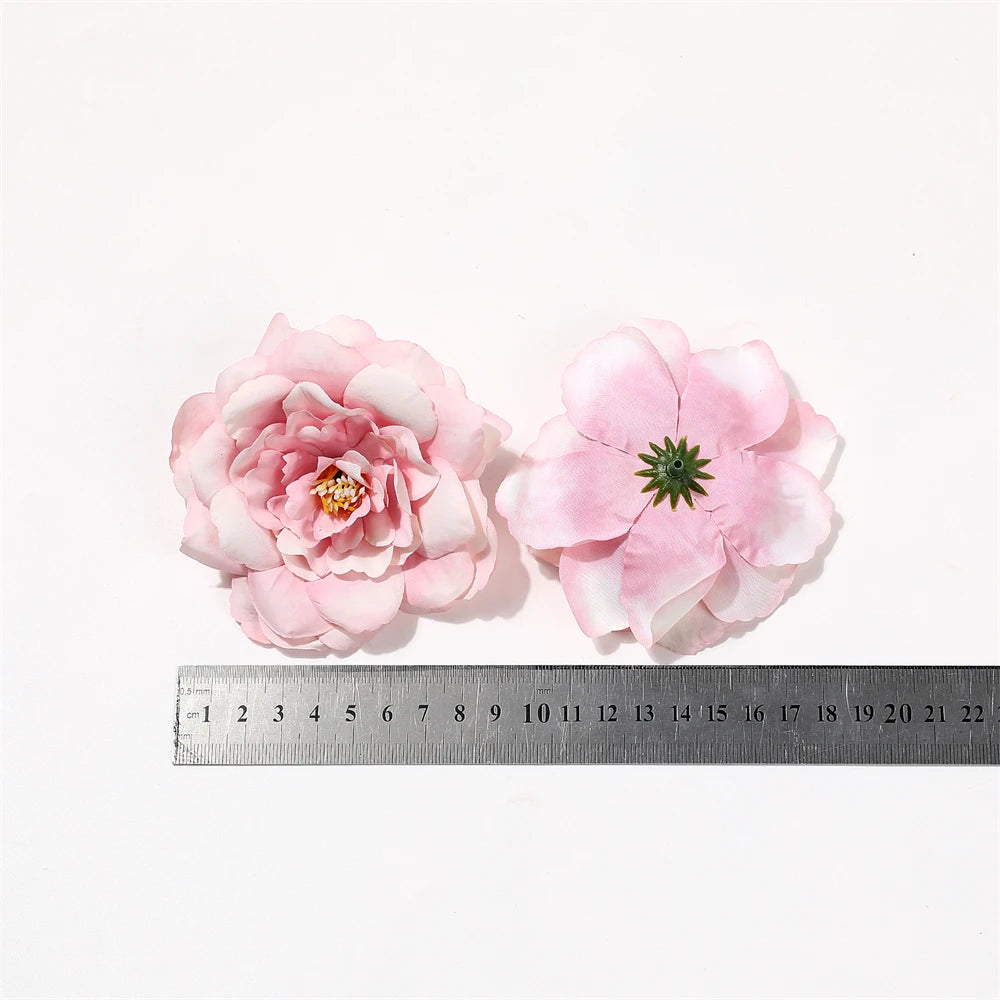 fleurs artificielles roses pivoines soie decoration maison romantique violet blancintérieur mariage