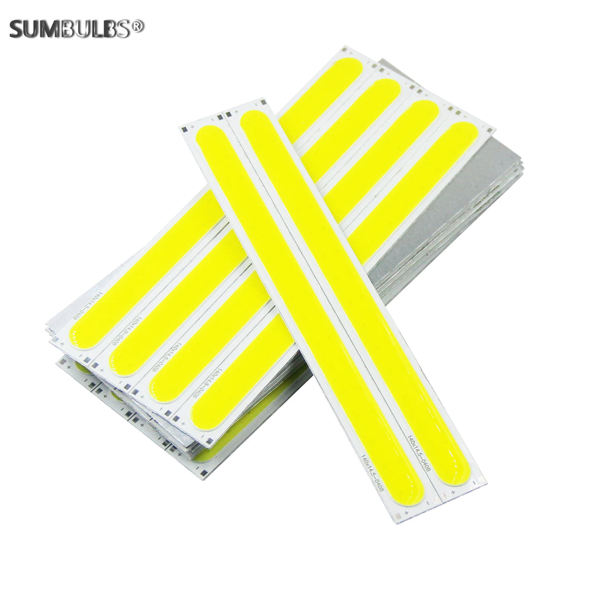 lampe led jaune blanche moderne adhésive 140x14.5mm 600 lumens 20000h