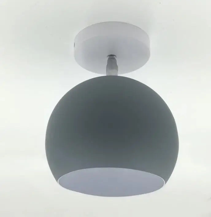 lampe suspension vert moderne minimaliste nordique matériau métal interrupteur bouton